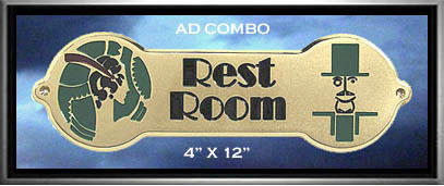 Orthographic Engraving Company: Custom Brass Plaques