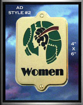 Orthographic Engraving Company: Custom Brass Plaques