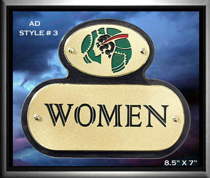 Orthographic Engraving Company: Custom Brass Plaques