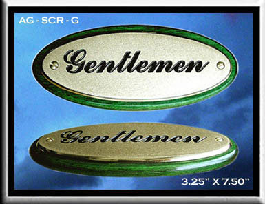 Orthographic Engraving Company: Custom Brass Plaques