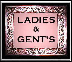 Ladies and Gents Signs
