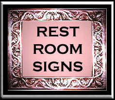 Rest Room Signs
