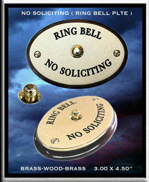 Orthographic Engraving Company: Custom Brass Plaques
