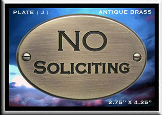 Orthographic Engraving Company: Custom Brass Plaques
