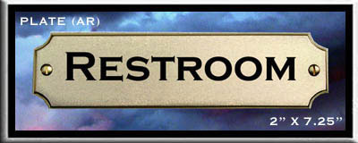 Orthographic Engraving Company: Custom Brass Plaques