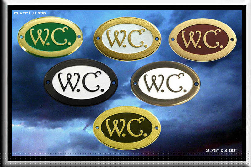 Orthographic Engraving Company: Custom Brass Plaques