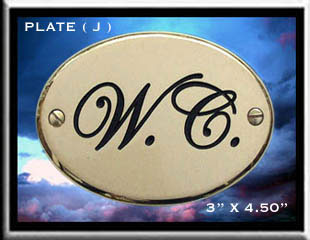 Orthographic Engraving Company: Custom Brass Plaques
