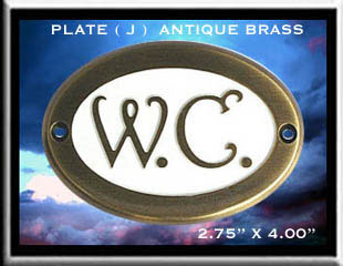 Orthographic Engraving Company: Custom Brass Plaques