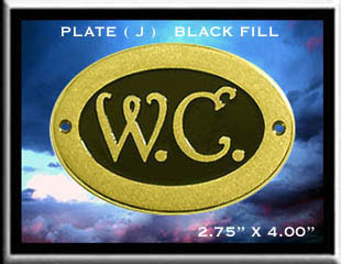 Orthographic Engraving Company: Custom Brass Plaques