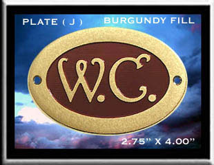 Orthographic Engraving Company: Custom Brass Plaques